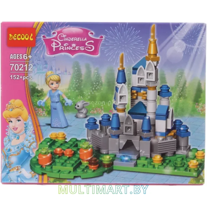Конструктор Decool 70212 Дворец Золушки (152 детали)